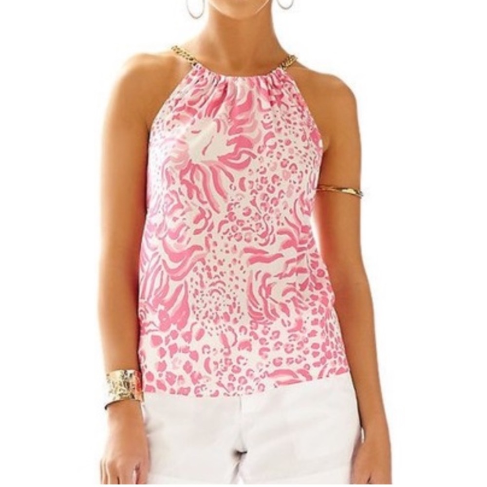Lilly Pulitzer silk top